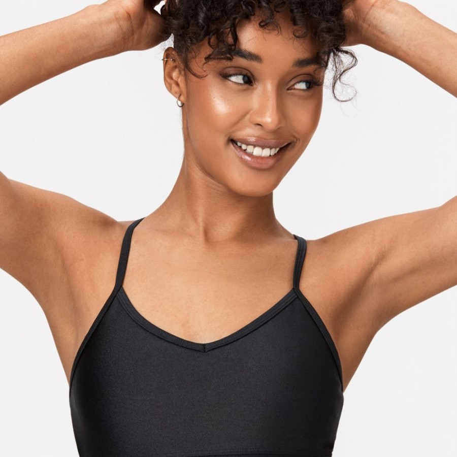 Sports Bras STRONGER | Glossy Sports Bra Unity Black