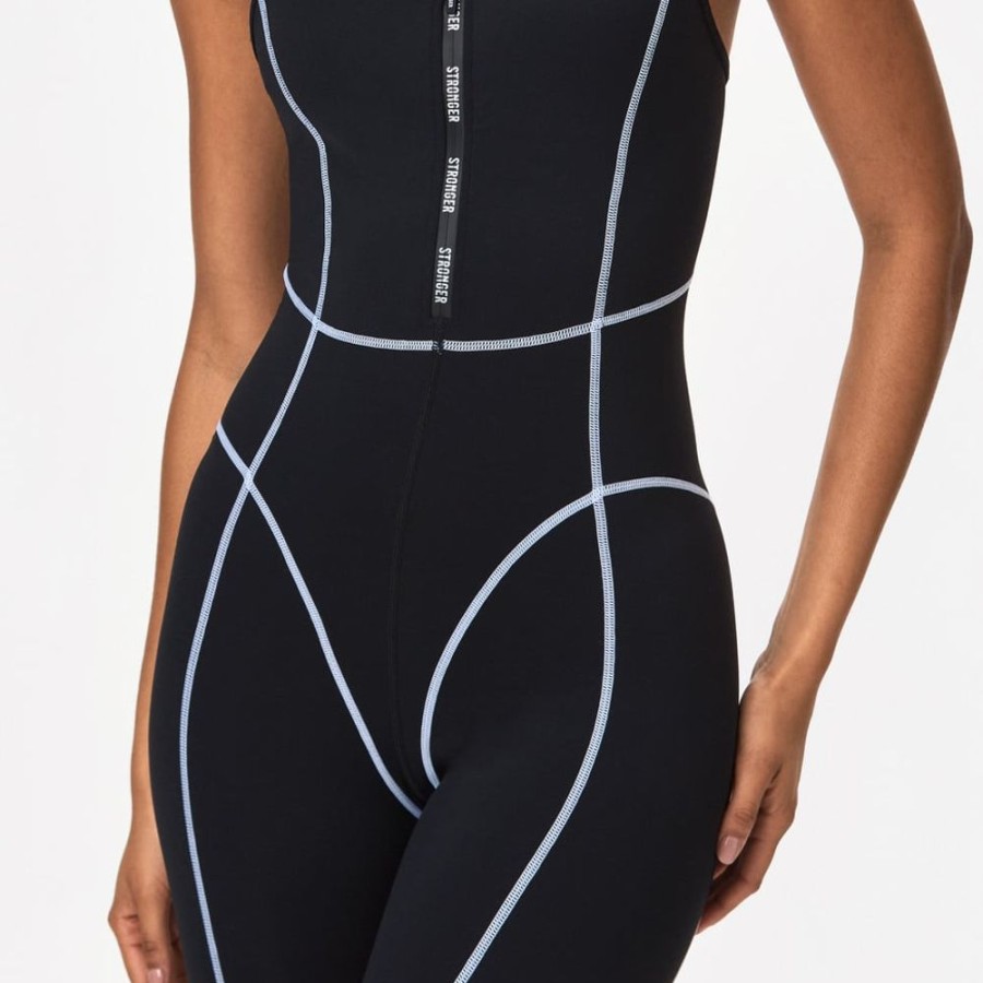 Bodysuit STRONGER | Sway Jumpsuit Black