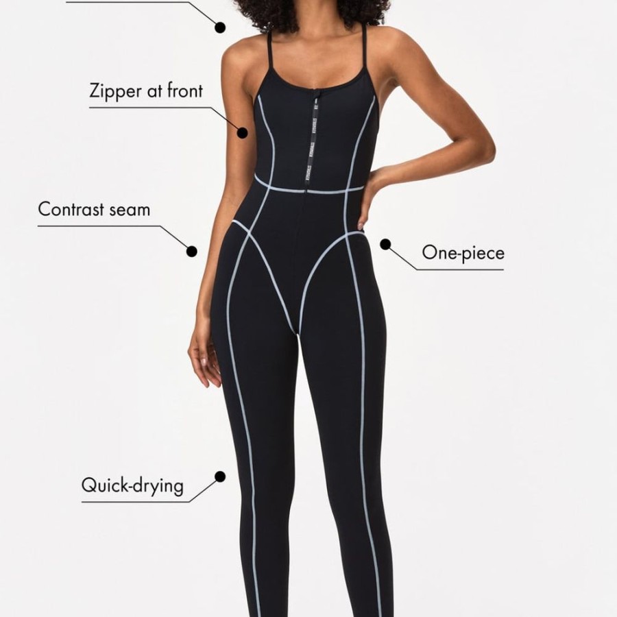 Bodysuit STRONGER | Sway Jumpsuit Black