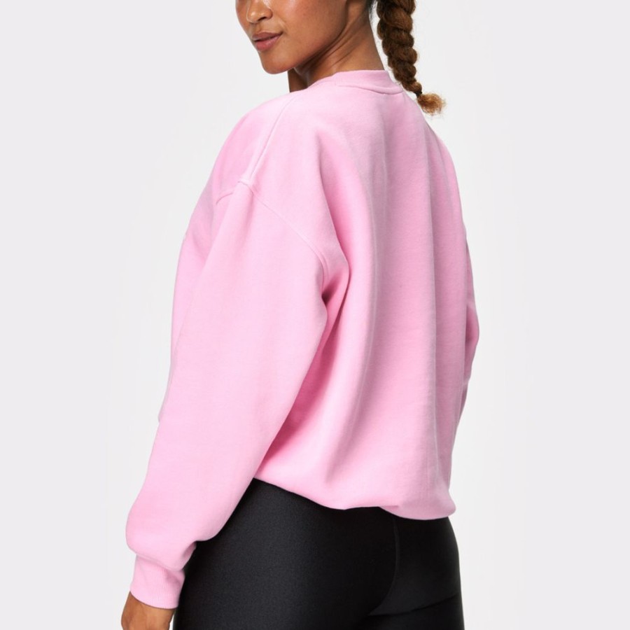 Hoodies & Sweaters STRONGER | Pink Sweatshirt Lilac Sachet