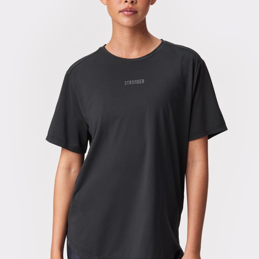 T-Shirts STRONGER | Relaxed T-Shirt Black