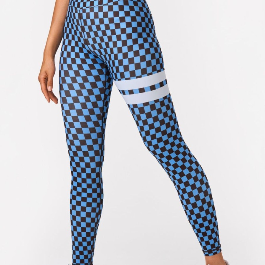 Leggings STRONGER | Checkered Leggings Chess Aop