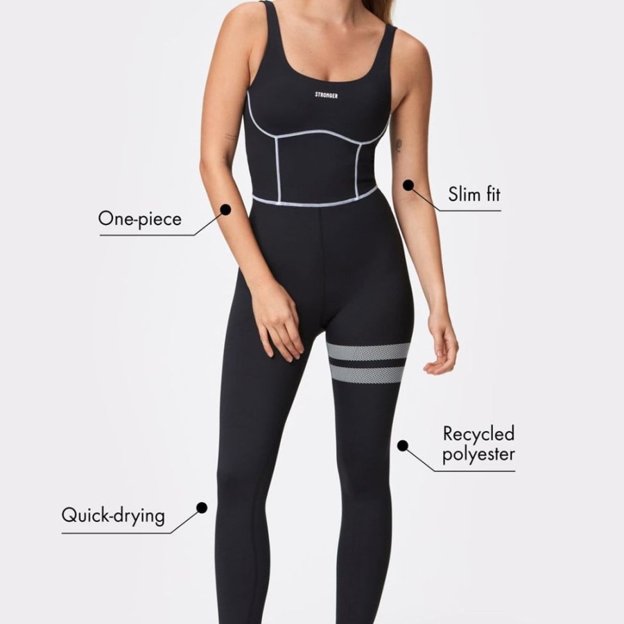 Bodysuit STRONGER | Bodysuit Black