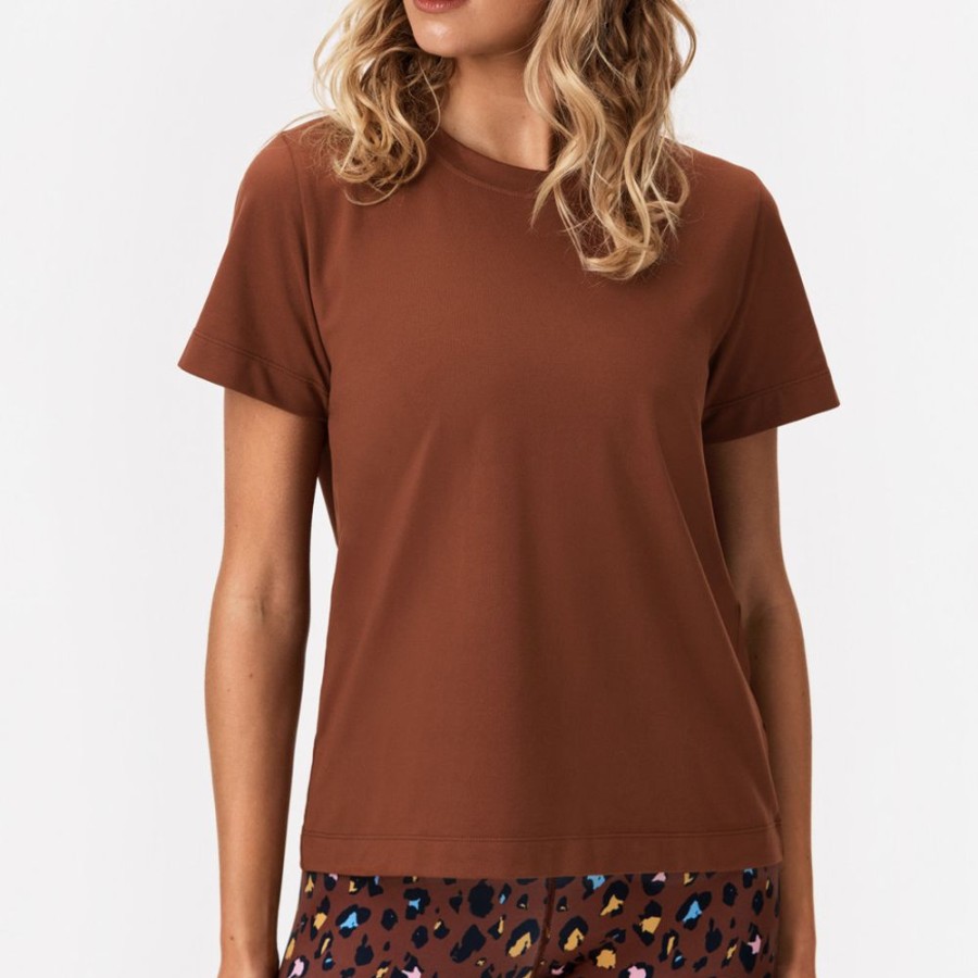 T-Shirts STRONGER | Loose Tee Cinnamon