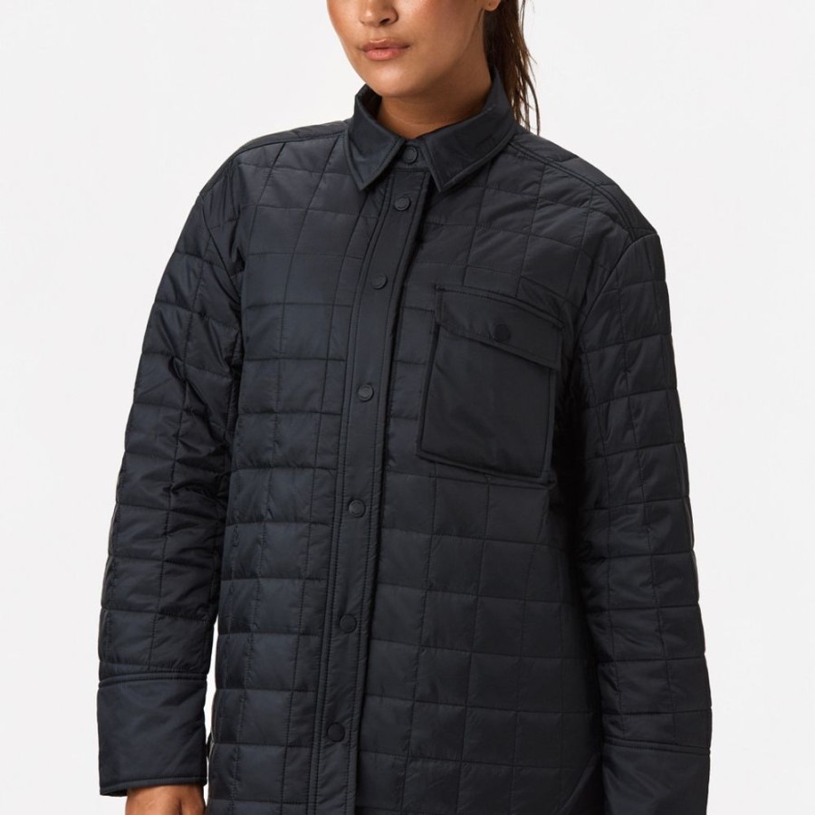 Jackets STRONGER | Overshirt Jacket I Padded I Stronger Black