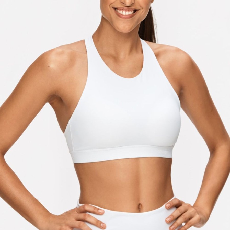 Sports Bras STRONGER | Serve Sports Bra I High Support I Buy Online I Stronger White