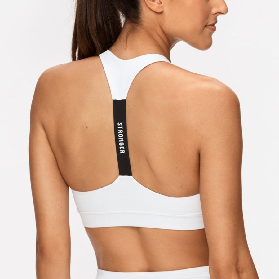 Sports Bras STRONGER | Serve Sports Bra I High Support I Buy Online I Stronger White