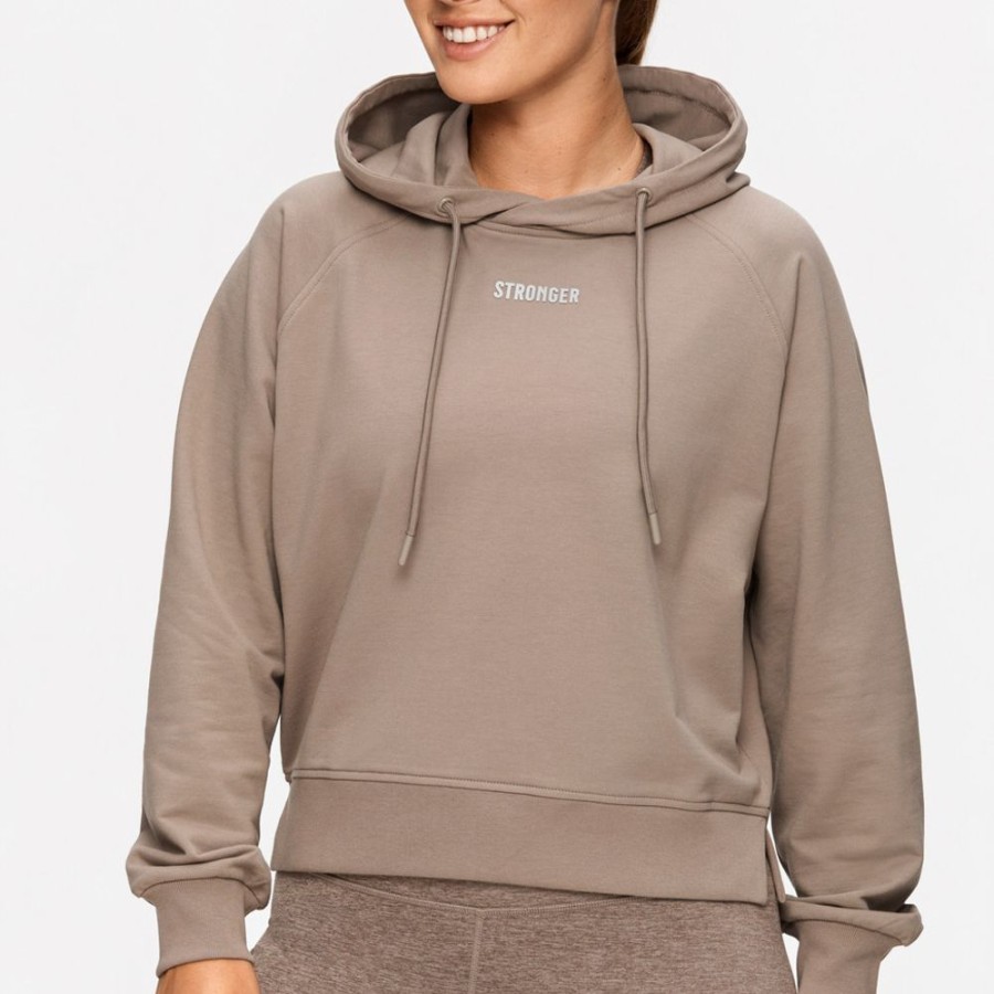 Hoodies & Sweaters STRONGER | Lounge I Cropped Hoodie I Buy Online I Stronger Cinder Lounge