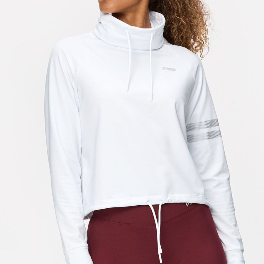 Hoodies & Sweaters STRONGER | Sweater I Turtleneck I Buy Online I Stronger White