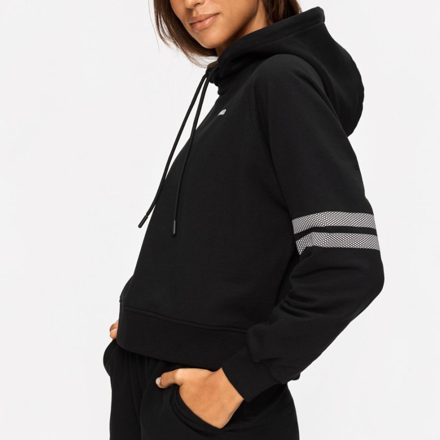 Hoodies & Sweaters STRONGER | Signature I Cropped Hoodie I Buy Online I Stronger Black