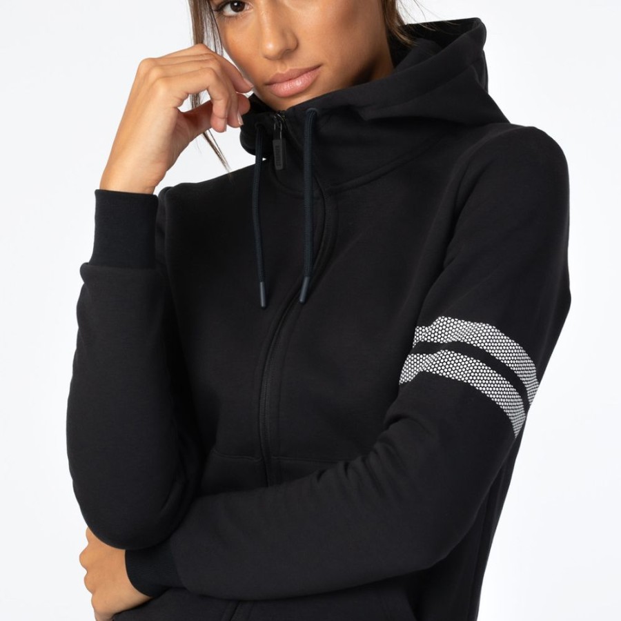 Hoodies & Sweaters STRONGER | Signature I Sweat Jacket I Buy Online I Stronger Black