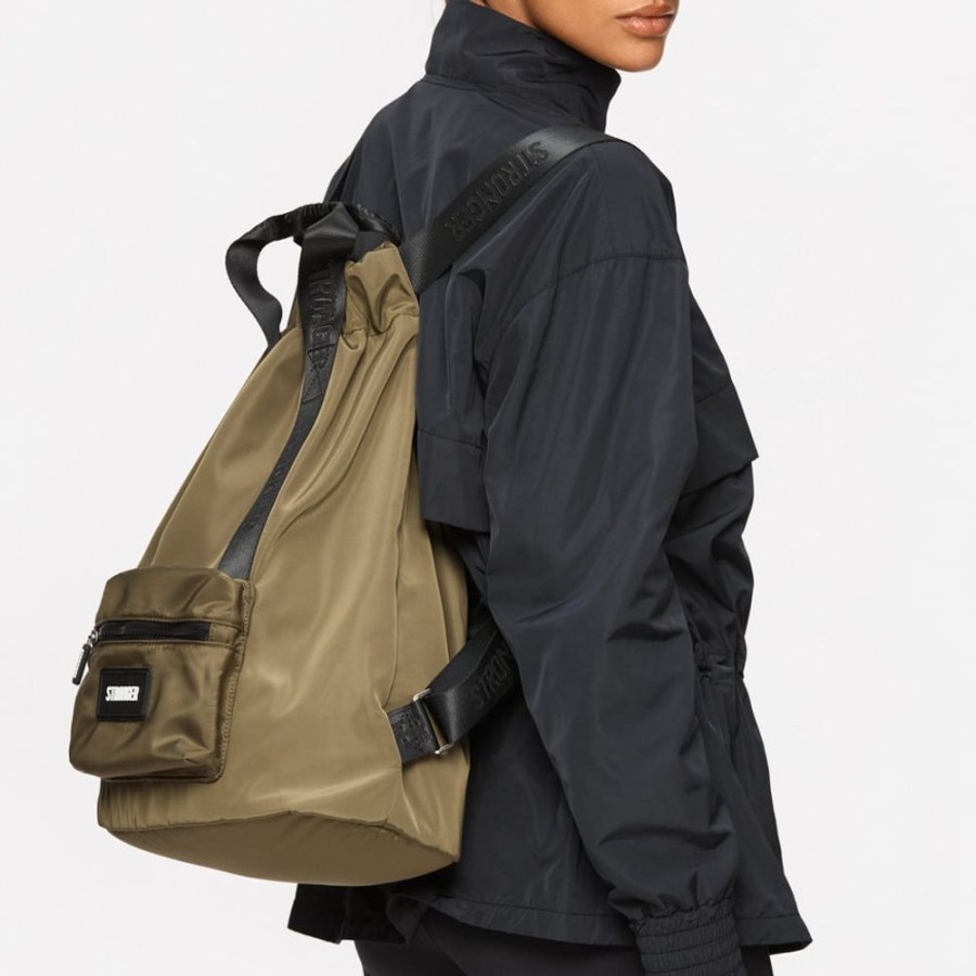 Accessories STRONGER | Back Up I Backpack I Buy Online I Stronger Burnt Olive