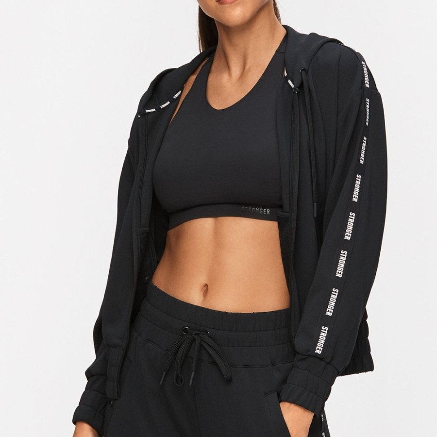 Jackets STRONGER | Smash Jacket I Tracksuit I Buy Online I Stronger Black