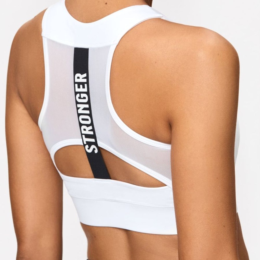 Sports Bras STRONGER | Bounce Sports Bra White