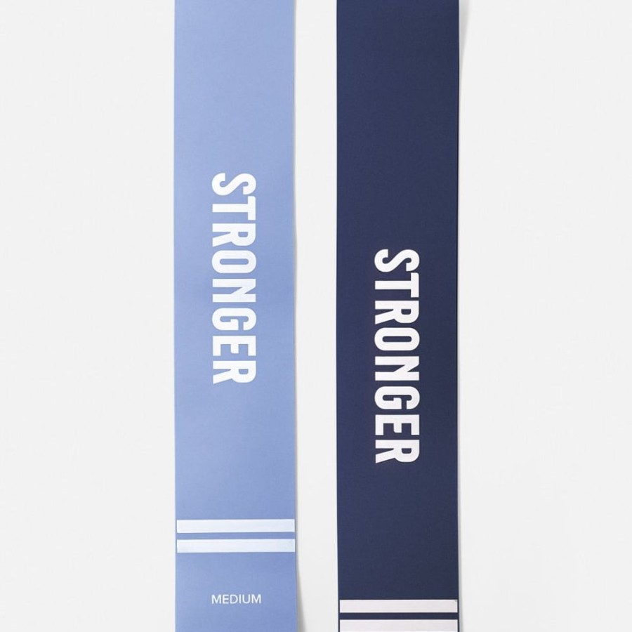 Accessories STRONGER | Resistance Band I 2 Pack I Fitness I Equipment I Stronger Dusty Blue