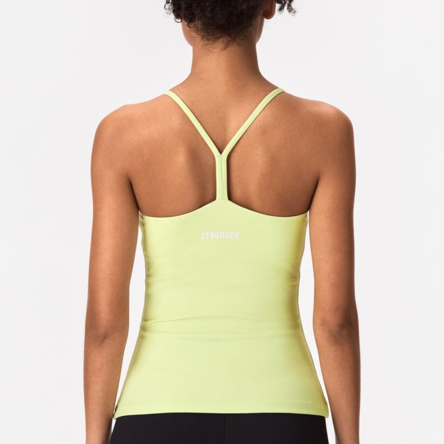 Tank Tops STRONGER | Sharp Singlet Celery Green