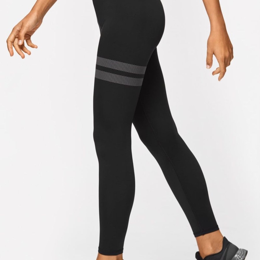 Leggings STRONGER | Thermal Leggings I Reflective I High Waist I Stronger Black