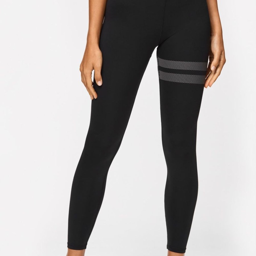 Leggings STRONGER | Thermal Leggings I Reflective I High Waist I Stronger Black