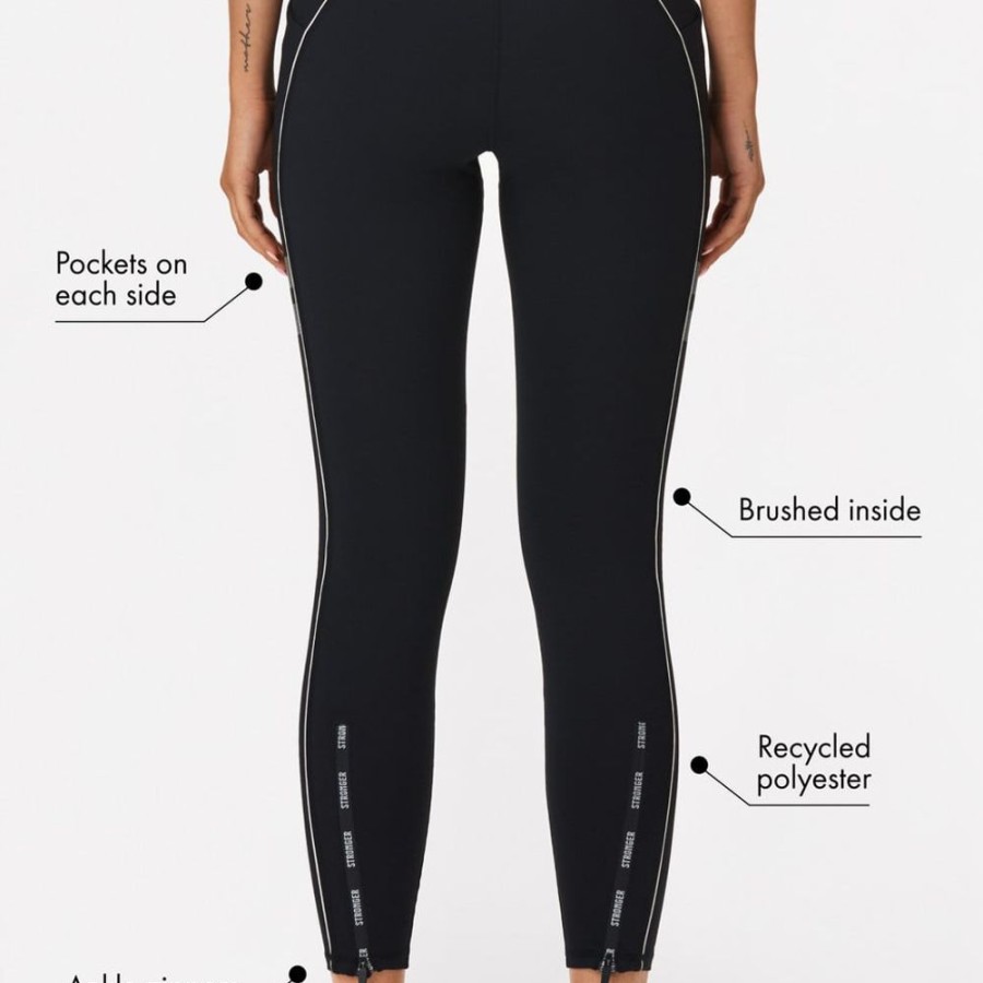 Leggings STRONGER | Thermal Leggings Black