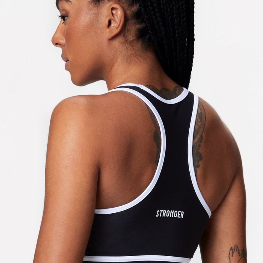 Sports Bras STRONGER | Outline Sports Bra Black