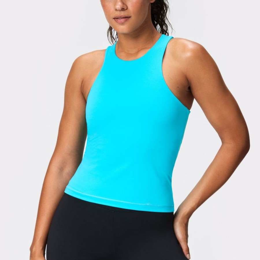 Tank Tops STRONGER | Blue Ready Tank Top Blue Atoll