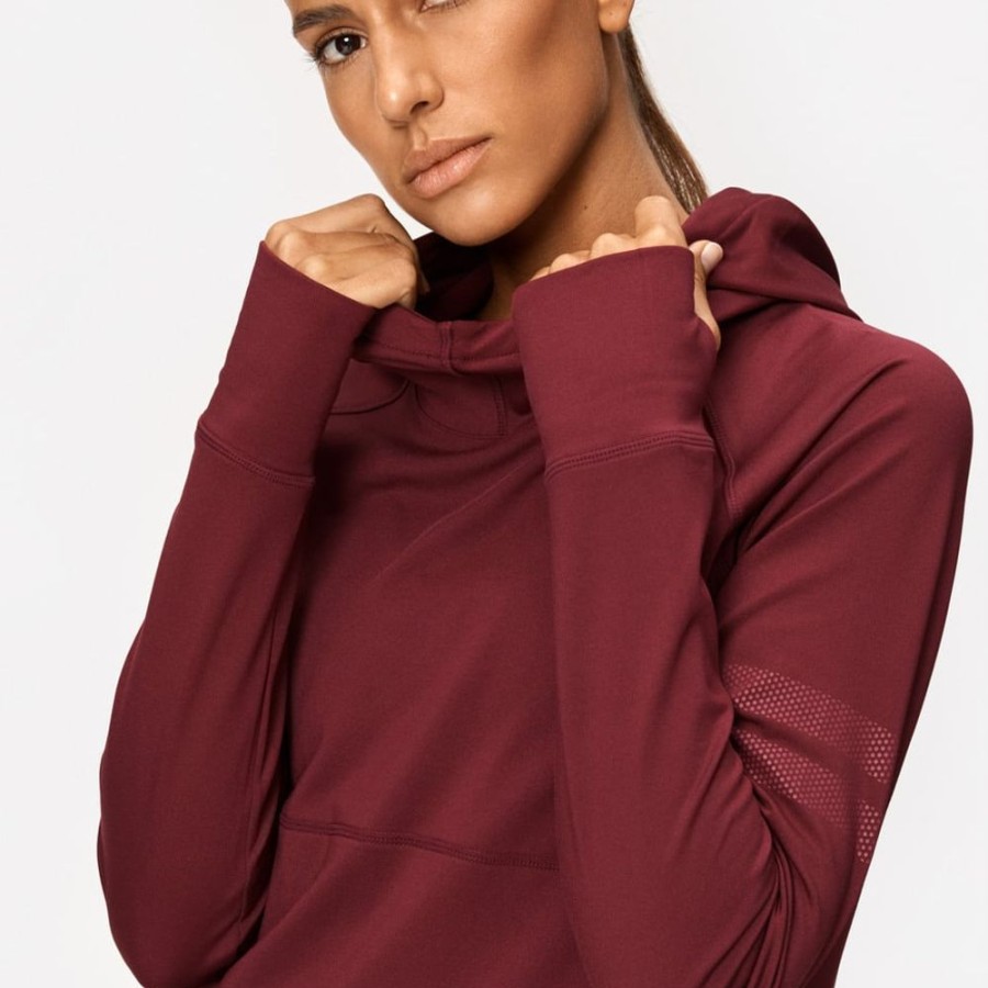 Hoodies & Sweaters STRONGER | Thermo Warm Hoodie I Loose Fit I Buy Online I Stronger Zinfandel