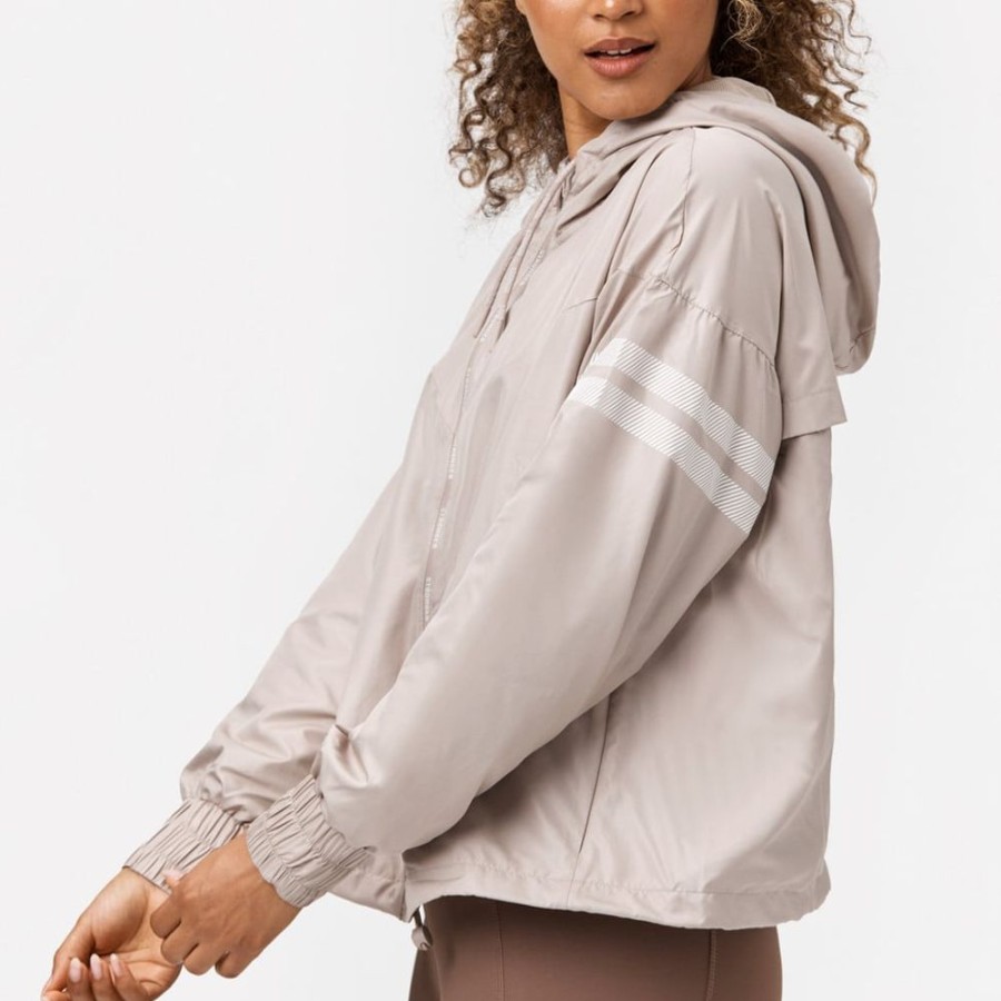 Jackets STRONGER | Power I Wind Jacket I Buy Online I Stronger Simply Taupe