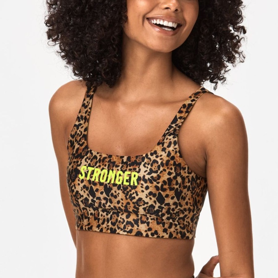 Sports Bras STRONGER | Leo Sports Bra Leopard