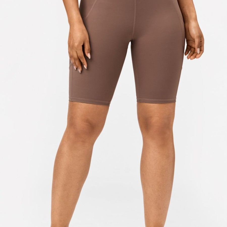 Shorts & Bike STRONGER | Epic Bike Shorts Deep Taupe