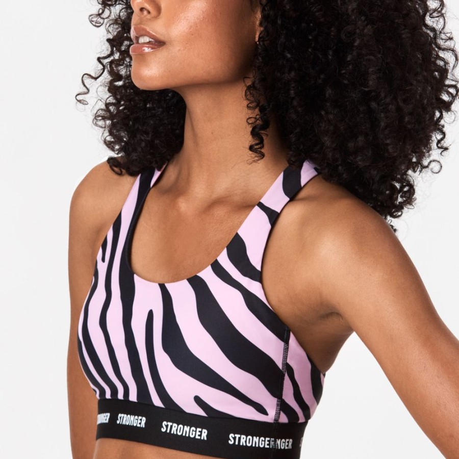 Sports Bras STRONGER | Rise Sports Bra Flow Lilac Sachet