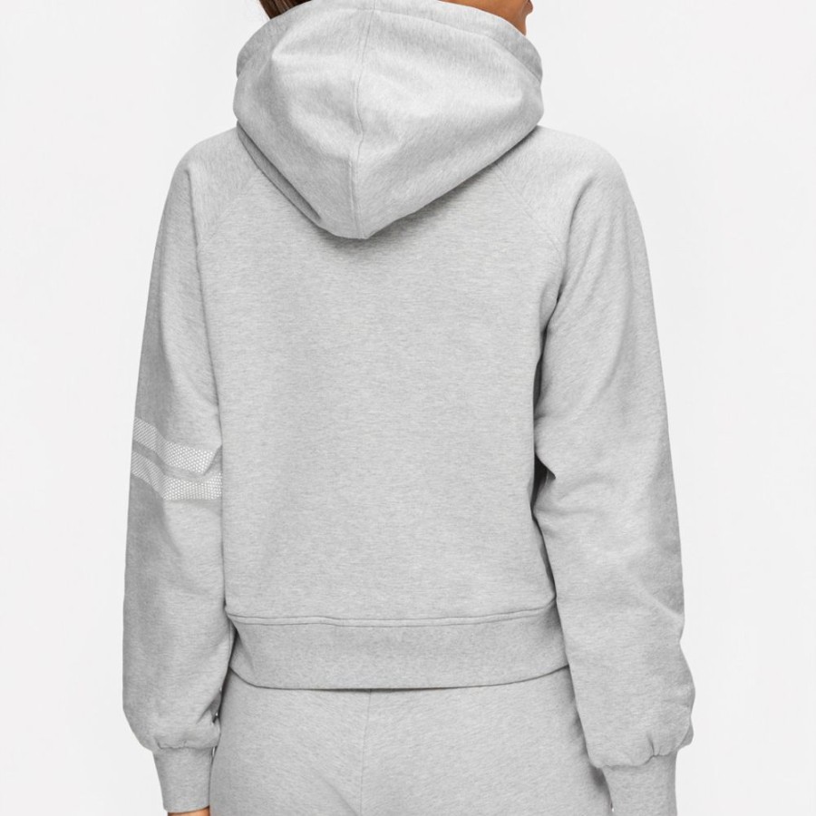 Hoodies & Sweaters STRONGER | Grey Cropped Hoodie I Buy Online I Stronger Grey Melange