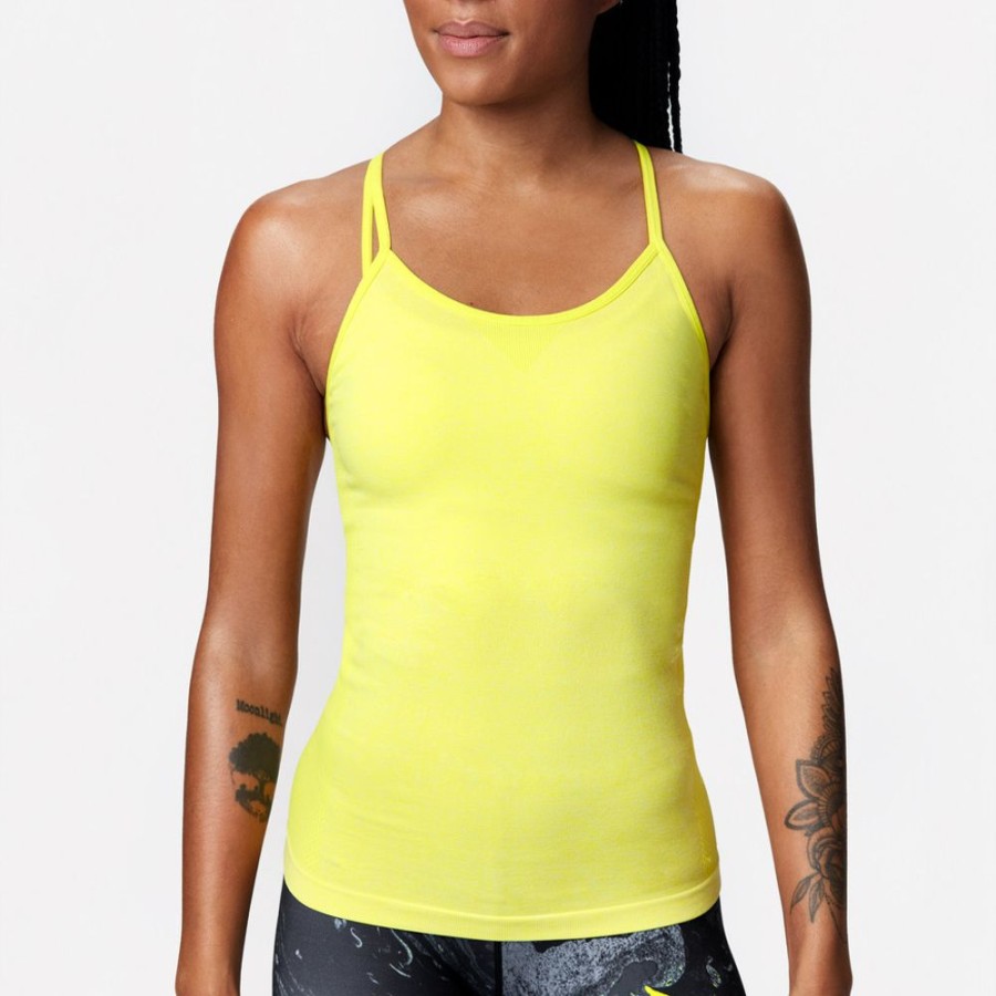 Tank Tops STRONGER | Charge Seamless Singlet Evening Primrose