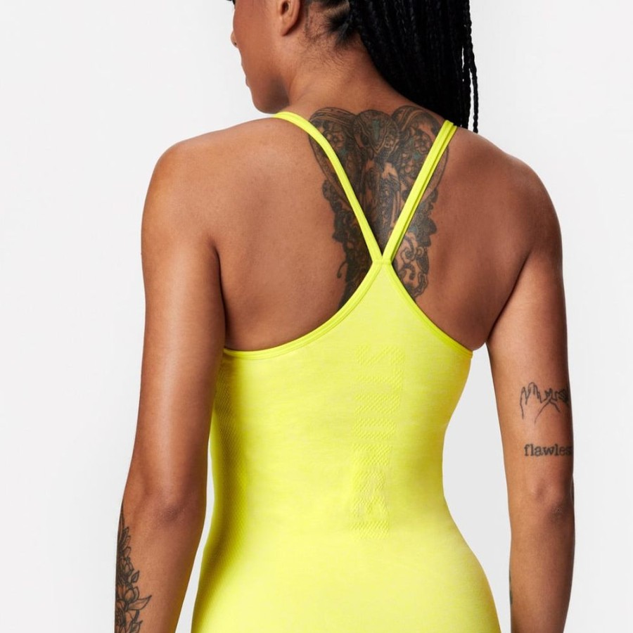 Tank Tops STRONGER | Charge Seamless Singlet Evening Primrose