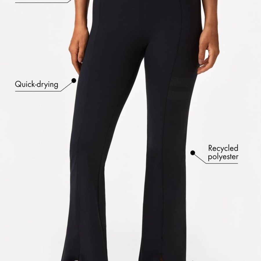 Pants STRONGER | Slit Pants Black