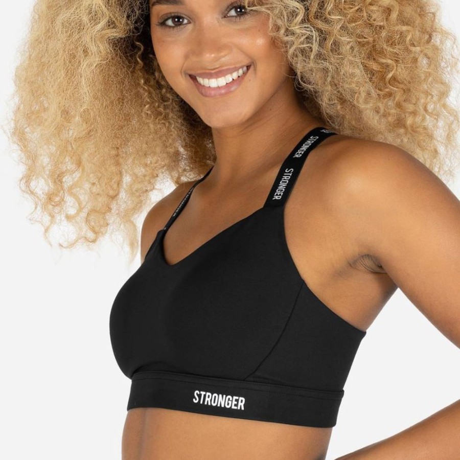 Sports Bras STRONGER | Sports Bra I High Support I Stronger Black