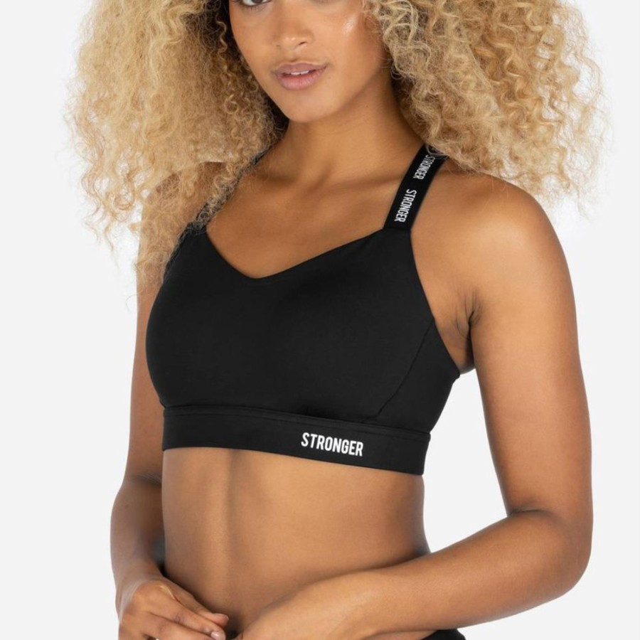 Sports Bras STRONGER | Sports Bra I High Support I Stronger Black